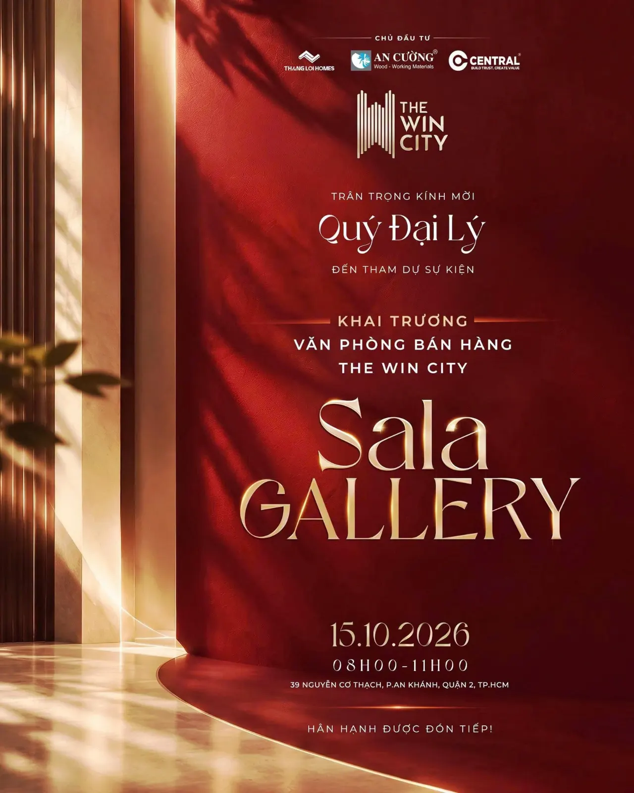 Sala Gallery ra mắt 15/10/2026 | The Win City