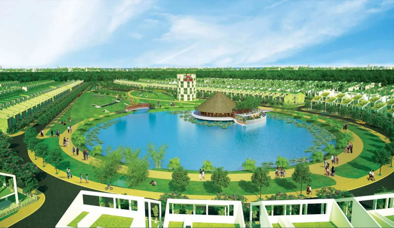 Khu đô thị Làng Sen Việt Nam Đức Hòa Long An