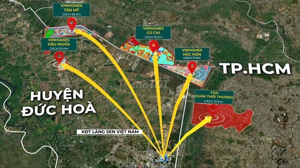 Bán đất làng sen đức hòa long an khu thương mại cửu long